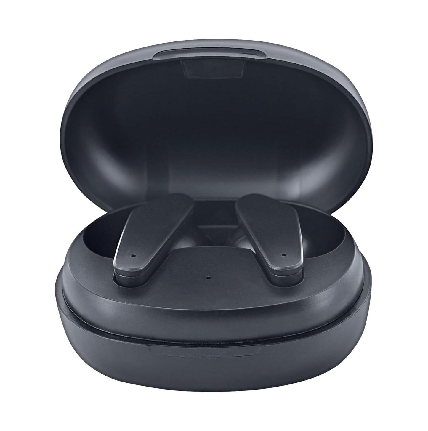 SENTRY OSE Wireless Stem Earbuds, Active Noise Canceling, -20 dB of Sound Reduction, Portable Charging Case, 10 Hours Playtime, Touch Controls, Built in Microphone, with USB C Charging Cable (Black)